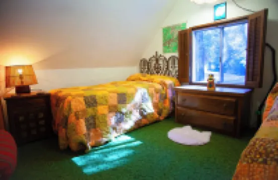 1940s Storybook Knotty Pine Cabin in Crestline, Absolute Privacy