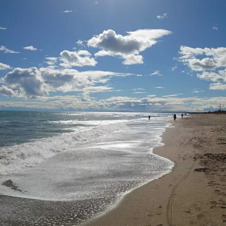 Quiet, small garden, 5-minute bike ride to beaches, historic center, Hérault river