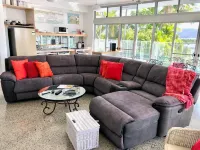 Centrally located ground floor of 2 storey Artist's modern studio house.