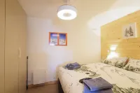 Apartment on the ground floor with terrace. Nice view.100m from the slopes.Quiet