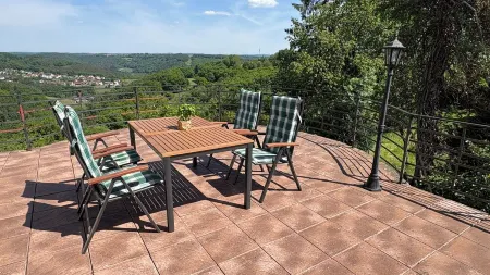 Teufelstalterrassen-Fantastic view Отели в г. Хермерсберг