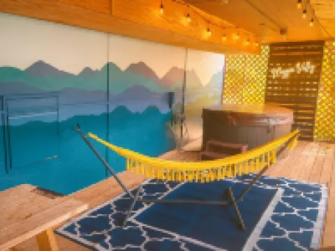 Sky High Retreat • Mountain Views • Hot Tub • Arcade Game Room • Pets OK• Skiing Hotels in Maggie Valley