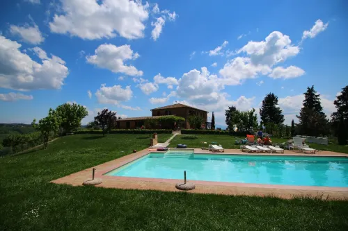 360 Degree View over the Tuscan Hills