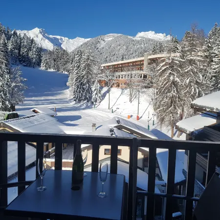 Studio in France with Ski Slope Access