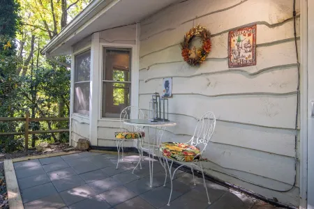 Cozy Cabin Getaway - King Bed, Peaceful!! Two Miles from App - Private Basement