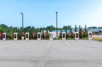 舒適套房酒店 - 停車場