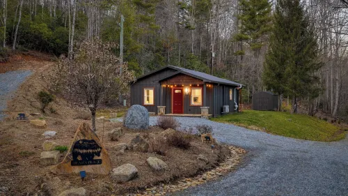 Bears Place by Avantstay Cozy Mountain Cabin in Brevard + Firepit Hotels in Brevard