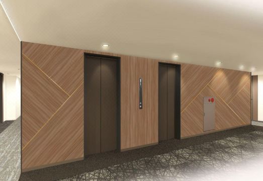 Osaka Riverside Hotel 로비 또는 조식 뷔페 장면