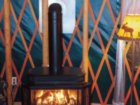 Brand New Yurts in the wilds of MT-Stay @ GNP like no other! 7mi. from W Glacier Hotels in Coram
