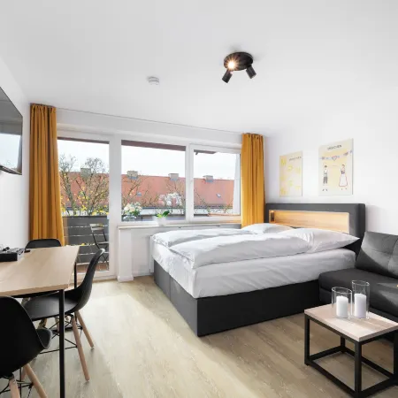 Homaris Apartments München Laim Отели рядом с достопримечательностью «Хадерн»
