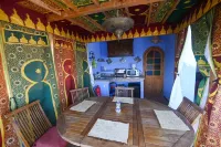 La Mansoura Maison en Format de Riad Dans la Médina de Chefchaouen Ville Bleu