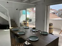 Loft Basque Hendaye - Terrasse cuisine 36m2 - clim