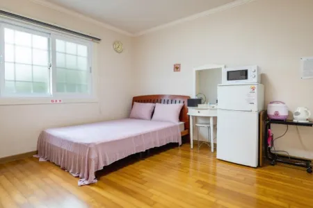 Jeju Palm Hills Pension Отели рядом с достопримечательностью «Geomunoreum»