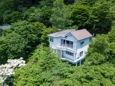 A Villa in the Woods in Minami Karuizawa View on