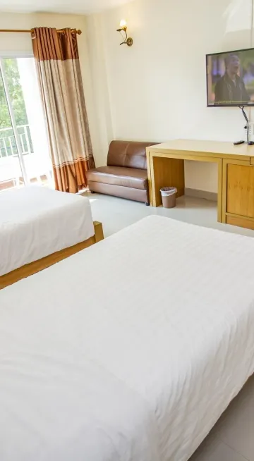 2 เตียงเดี่ยว ห้องไม่สูบบุหรี่