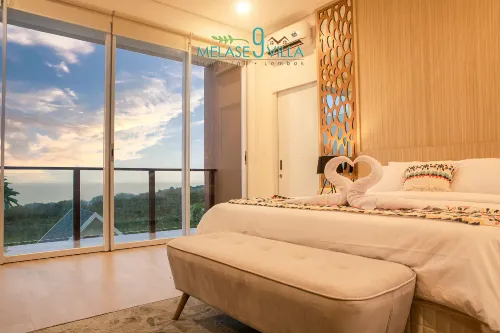 Melase 9 Villa, Senggigi - Mountain view