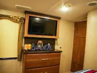 Water-Front Cedar Island Luxury campingsee video)