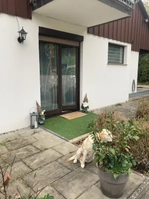 Modern Apartment in Haundorf with Terrace and Balcony at Ground Level. Dogs Welcome