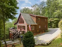 Game Room!  Hot Tub!  Fire Pit!  Big Screen TVs!  Beautiful Cabin!  Wildlife!