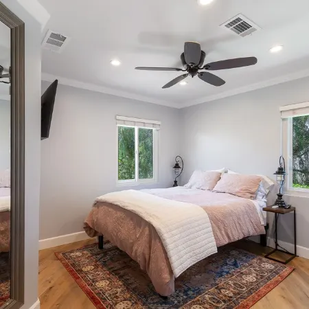 A private oasis to relax and play in the comfort of a gated 2-acre estate.