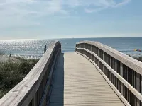 Condo with wide-open ocean views and only steps from beach