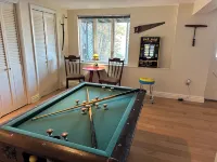 Lakefront Home with Hot Tub, Beach, Skiing Nearby in Tranquil Barnstead