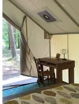 Dreamy Glamping Tent Near Conley Bottom Hotels in Wayne County