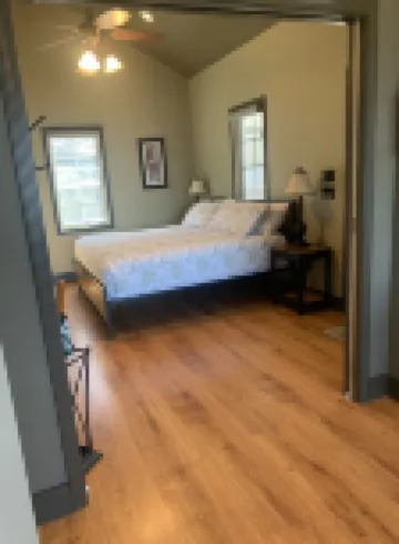 Lake Front Cottage with private sandy beach