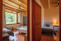 Eco country house near Costa Brava. Garden, pool and views