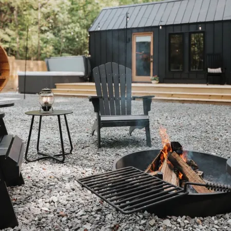 The Tiny Cabin At Hurdle Mills - Sauna,Hot Tub, Cold Plunge
