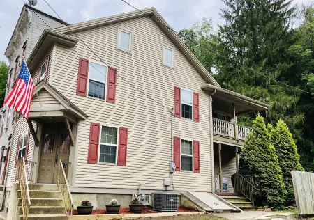 West Broadway with private parking!