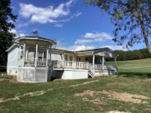 joins the hiking and biking trail. Walk to the river to fish, kayak or relax.