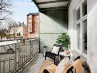 Constantin - Chic 2-Bdr Apt with Balcony Hotels in Frederiksberg