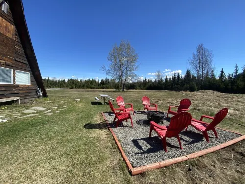 Bright A-Frame Cabin @ Moose Tracks Lodging