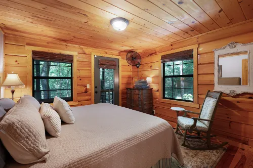 Enchanting Creek Access and Cozy Hot Tub - Serene Forest Retreat Hotels in Fannin County