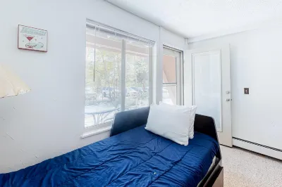 Comfortable ground-level studio w/ mountain views -walk to the bus stop
