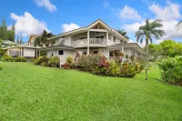 Hot Tub and Two Covered Lanais - Charming Spacious Retreat Hotel in zona Wai`oli Hui`ia Church