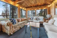 Lakeside Retreat with Canoe and Fire Pit - Inviting Tranquil Haven