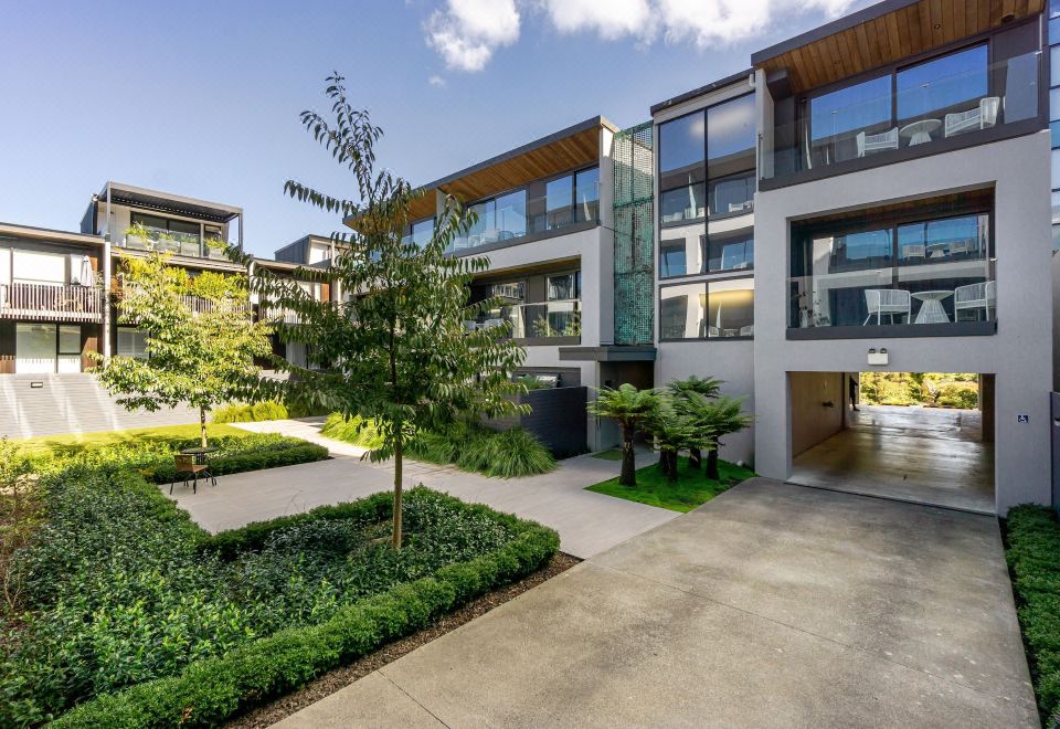 펀즈 모텔 외관 또는 객실 예시