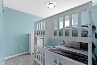 Spacious 4BR Near Grand Park – Game Loft, Office & Family-Friendly Comfort!