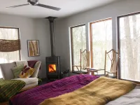 Modern Comfort Meets Nature  -Private Dock, Fire Pit & Detached Sleep Cabins