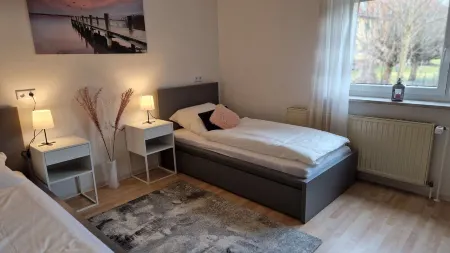 Cozy 3-room apartment with terrace and garden access. Ideal for families