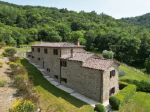 Luxury Cortona View Hilltop Villa