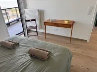 Lake view apartment, terraces, 2 bedrooms, open kitchen