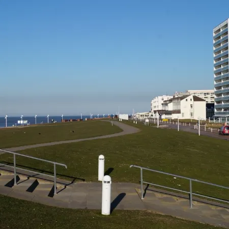 Zweiraumwohnung im EG in bester Lage, unmittelbar an der Strandpromenade