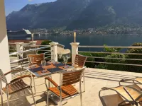 Ground Floor. Private Terrace, Shared Pool, Views across Fjord to Kotor Old Town