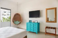 Beautifully Decorated Santorini Inspired Studio