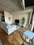 One bed downtown laundry wifi across from the Jets arena