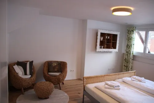 Renovated maisonette vacation apartment in the historic old town center of Sulzburg Các khách sạn ở Sulzburg