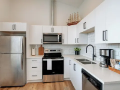 Squeaky clean brand new 2 bedroom close to major routes. Hotels in Langford